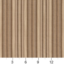 Image of D1940 Ecru Stripe showing scale of fabric