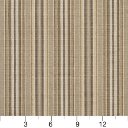 Image of D1941 Coffee Stripe showing scale of fabric