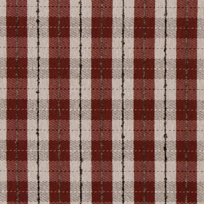 D1954 Spicy Plaid upholstery fabric by the yard full size image