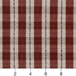 Image of D1954 Spicy Plaid showing scale of fabric