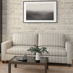D1972 Spruce fabric upholstered on furniture scene