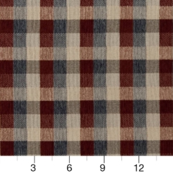 Image of D1975 Oxblood showing scale of fabric
