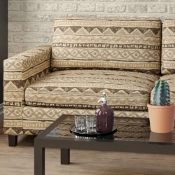 D2008 Canyon fabric upholstered on furniture scene