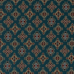 D2014 Turquoise upholstery fabric by the yard full size image