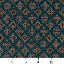 Image of D2014 Turquoise showing scale of fabric