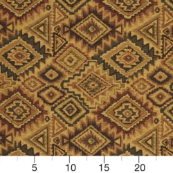 Image of D2018 Aztec showing scale of fabric