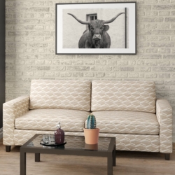 D2020 Pebble fabric upholstered on furniture scene