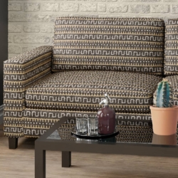 D2034 Gravel fabric upholstered on furniture scene