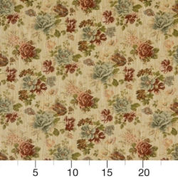 Image of D2042 Garden showing scale of fabric