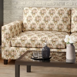 D2047 Antique Rose fabric upholstered on furniture scene