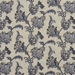 D2051 Persian Blue upholstery fabric by the yard full size image