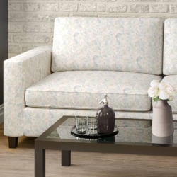 D2053 Petal fabric upholstered on furniture scene