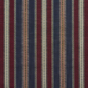 D2061 Navy Stripe upholstery fabric by the yard full size image