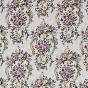 D2064 Ivory upholstery fabric by the yard full size image
