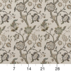 Image of D2072 Celadon showing scale of fabric