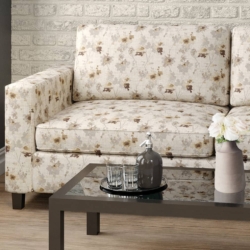 D2084 Linen fabric upholstered on furniture scene
