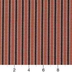 Image of D2131 Salmon Stripe showing scale of fabric
