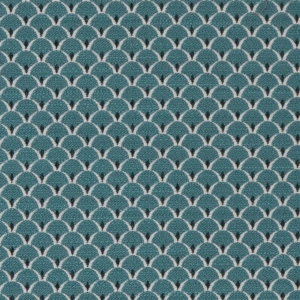 D2139 Aqua Scales upholstery fabric by the yard full size image