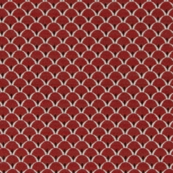 D2142 Ruby Scales upholstery fabric by the yard full size image