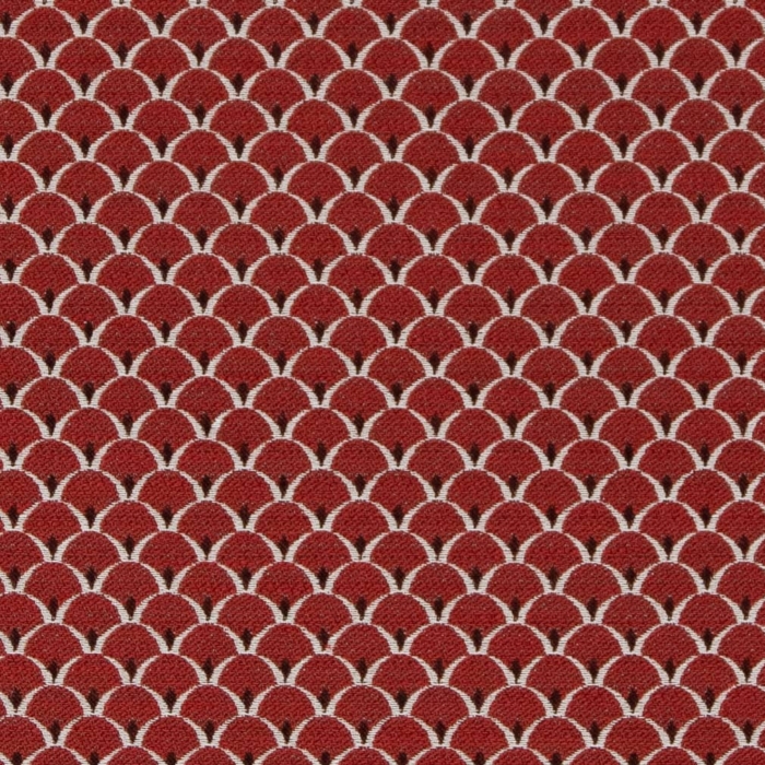 D2142 Ruby Scales upholstery fabric by the yard full size image