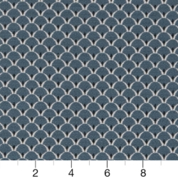 Image of D2143 River Scales showing scale of fabric