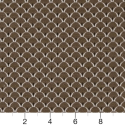 Image of D2148 Truffle Scales showing scale of fabric