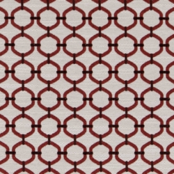 D2172 Ruby Lattice upholstery fabric by the yard full size image