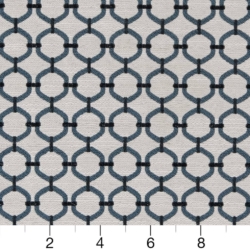 Image of D2173 River Lattice showing scale of fabric