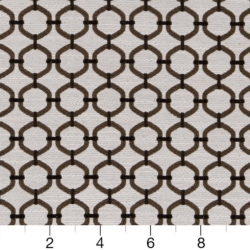 Image of D2178 Truffle Lattice showing scale of fabric