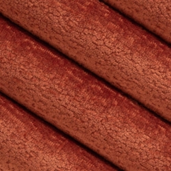 D2236 Terracotta Upholstery Fabric Closeup to show texture