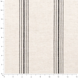Image of D2277 Hampton Charcoal showing scale of fabric