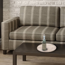 D2286 Newport Slate fabric upholstered on furniture scene