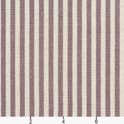 Image of D236 Grape Stripe showing scale of fabric