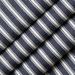 D2369 Indigo Upholstery Fabric Closeup to show texture