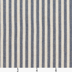 Image of D237 Denim Stripe showing scale of fabric