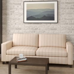 D2403 Blush fabric upholstered on furniture scene