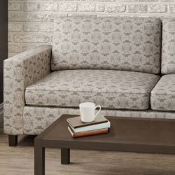D2427 Flannel fabric upholstered on furniture scene