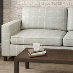 D2438 Vapor fabric upholstered on furniture scene