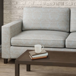 D2446 Cloud fabric upholstered on furniture scene
