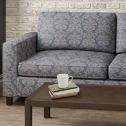 D2449 Horizon fabric upholstered on furniture scene