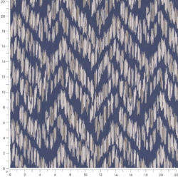 Image of D2453 Indigo showing scale of fabric