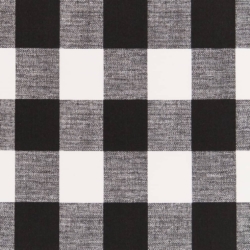 D2457 Black Outdoor upholstery and drapery fabric by the yard full size image