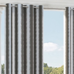 D2480 Granite drapery fabric on window treatments