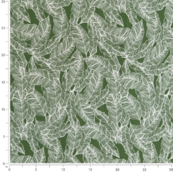 Image of D2485 Jungle showing scale of fabric