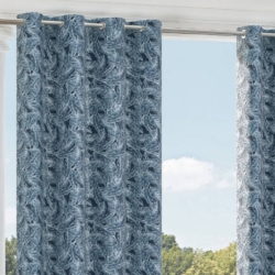 D2486 Admiral drapery fabric on window treatments
