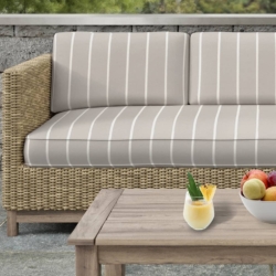 D2491 Grey fabric upholstered on furniture scene