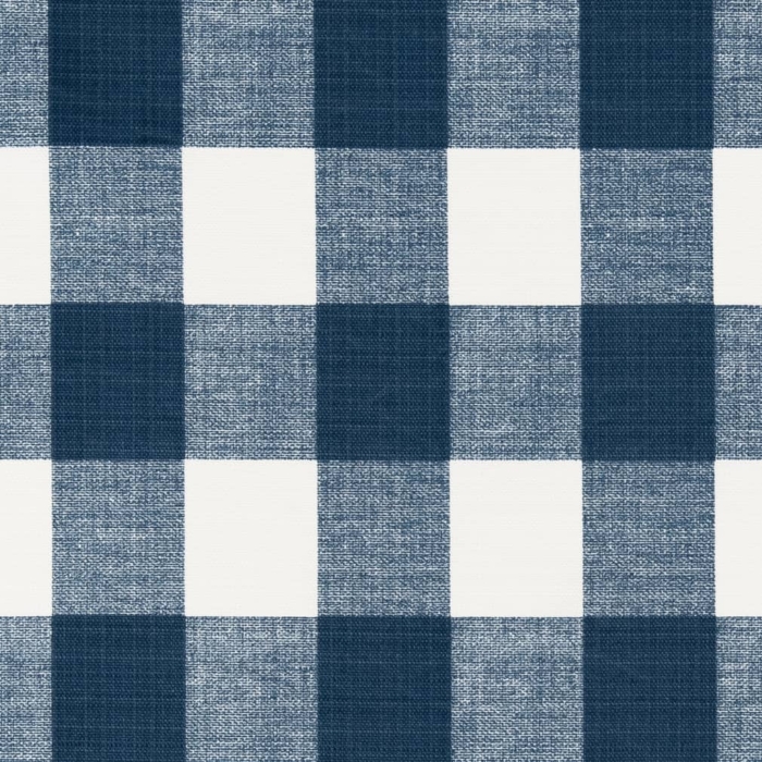 D2497 Indigo Outdoor upholstery and drapery fabric by the yard full size image