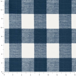 Image of D2497 Indigo showing scale of fabric