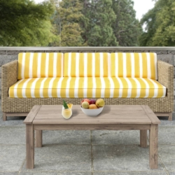 D2512 Lemon fabric upholstered on furniture scene