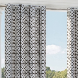 D2515 Iron drapery fabric on window treatments